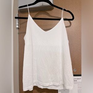 White Maurice Formal Spaghetti Strap Top Size M
